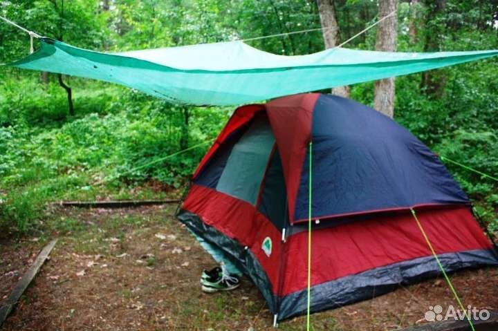 Тент туристический для похода шатер