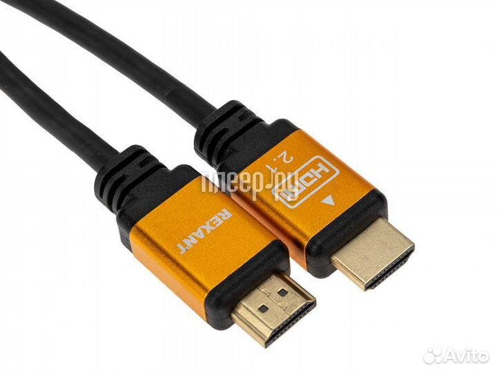Rexant hdmi - hdmi 2.1 1.5m Gold 17-6003
