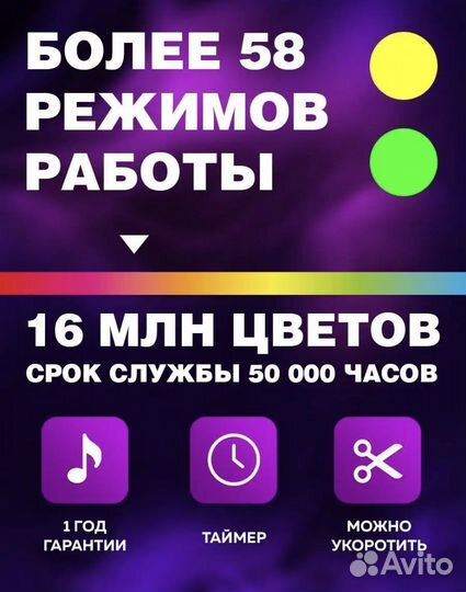 Лента светодиодная 15 метров