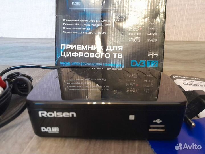 Приставка(Приёмник) для цифрового тв Rolsen