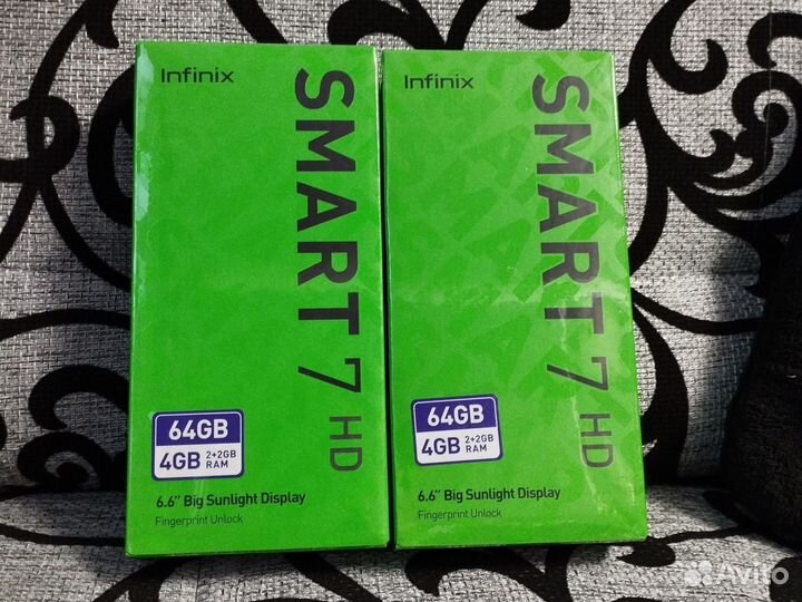 Infinix Smart 7 HD, 2/64 ГБ