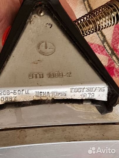 Утюг электрический СССР