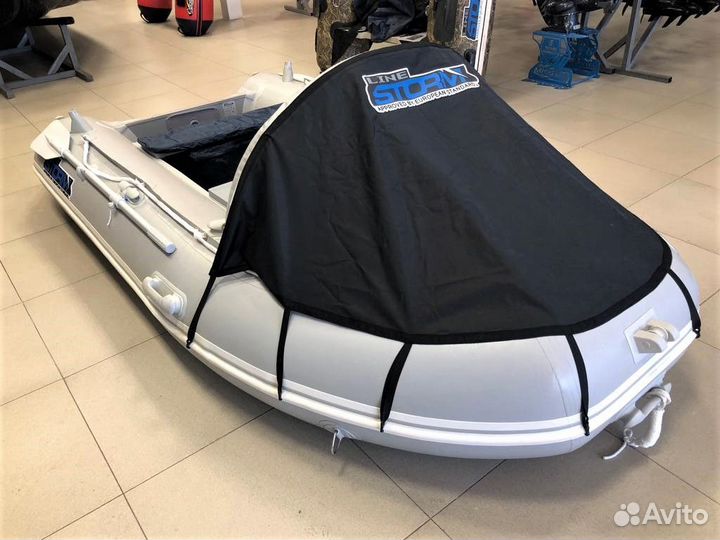 Лодка пвх Stormline adventure standard 270 серый