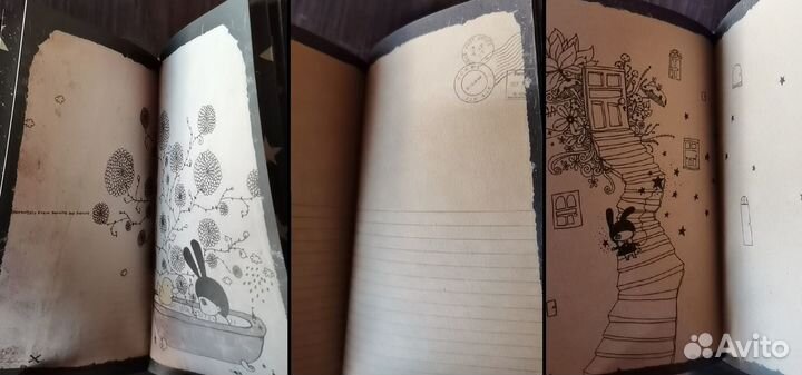 Подарочный блокнот-раскладушка Shadow (аниме)