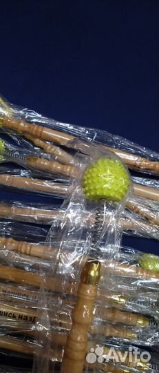 Чесалка для спины деревянная