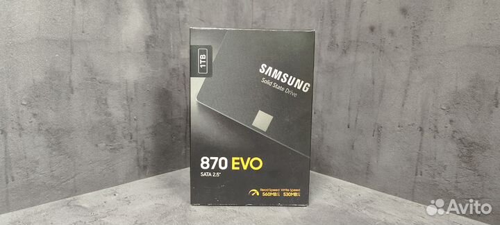 Внутренний SSD диск Samsung 870 EVO 1Tb SATA III