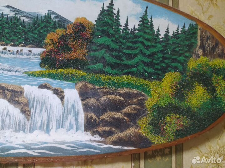 Картина на дереве