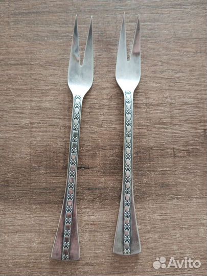 Вилка для рыбы мельхиор