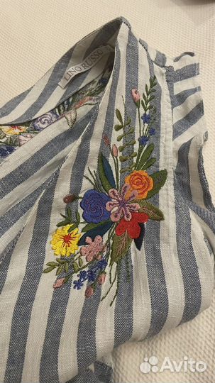 Комбинезон из натурального льна