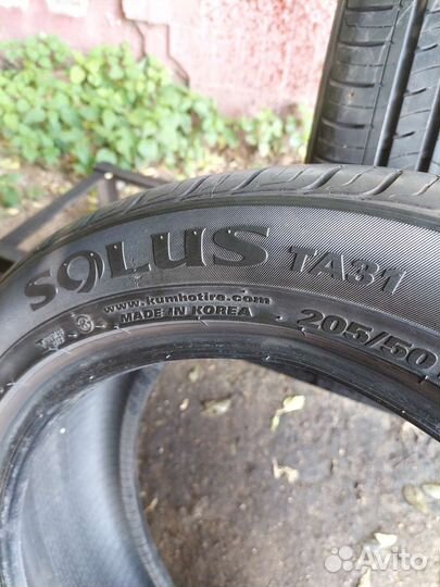 Kumho Solus TA31 205/50 R17 93V