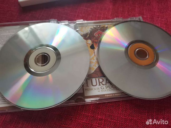 CD Оперы Пуччини, Рахманинов, Моцарт, Леонковало