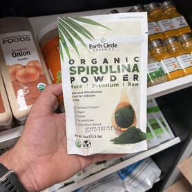 Earth Circle Organic Spirulina powdef питание