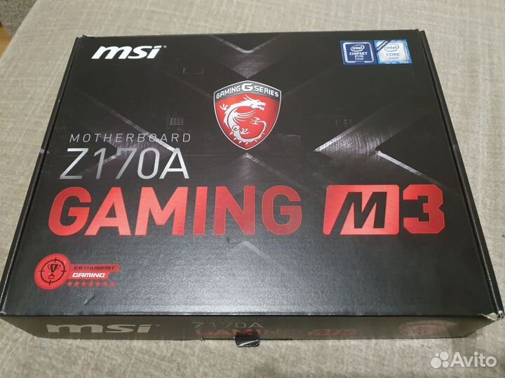 Материнская плата 1151 v1 msi z170