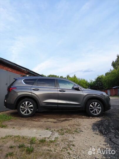 Hyundai Santa Fe 2.0 AT, 2018, 80 694 км