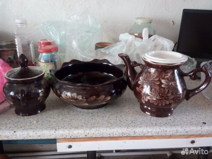 Посуда горшок