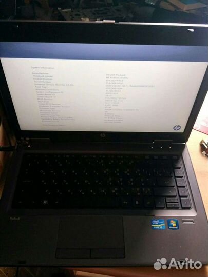 Hp probook 6460b разбор запчасти