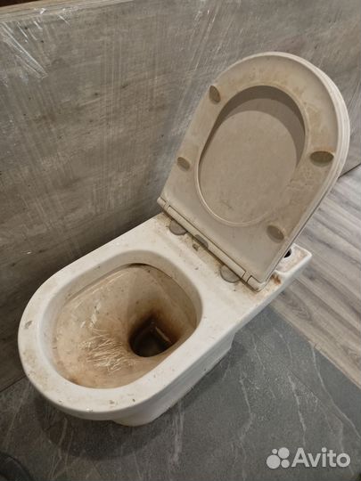 Унитаз строительный