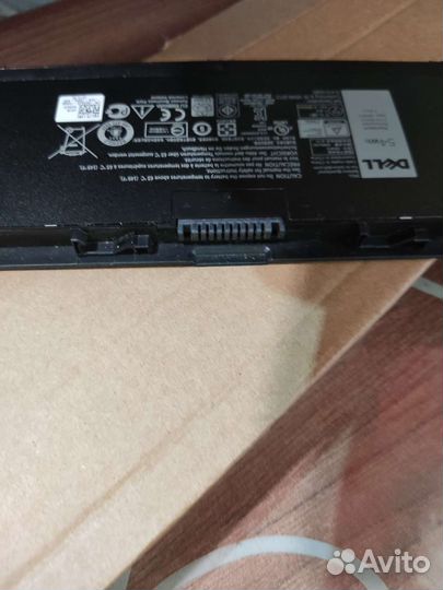 Аккумулятор для ноутбука dell 7450