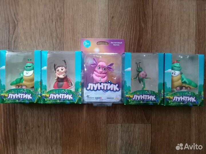 Лунтик 5 фигурок prosto toys