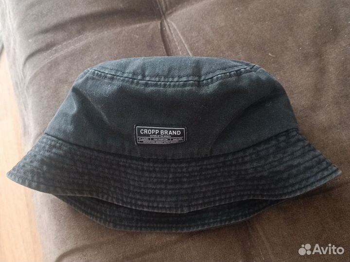 Панама cropp brand черная