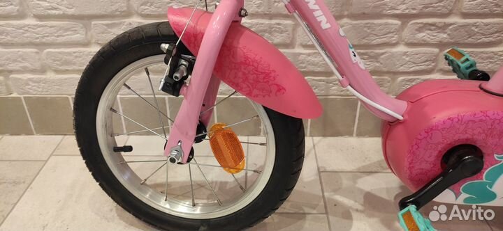 Детский велосипед для девочки Btwin 500 unicorn 14