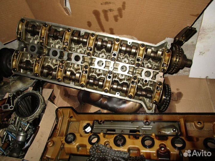 Двигатель Мерседес в разборе