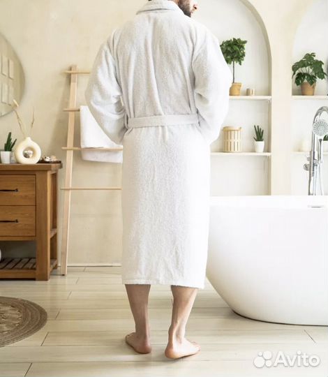 Мужской махровый халат