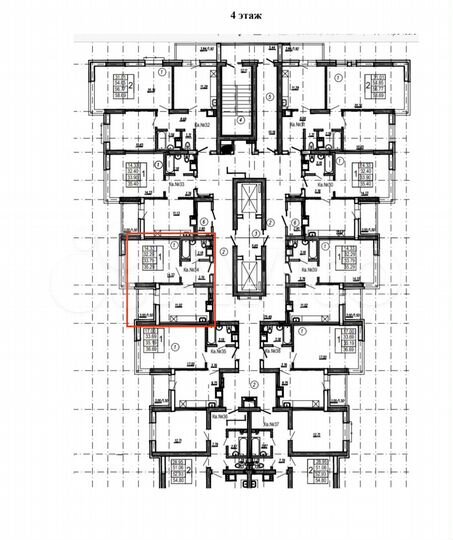 1-к. квартира, 32,3 м², 4/22 эт.