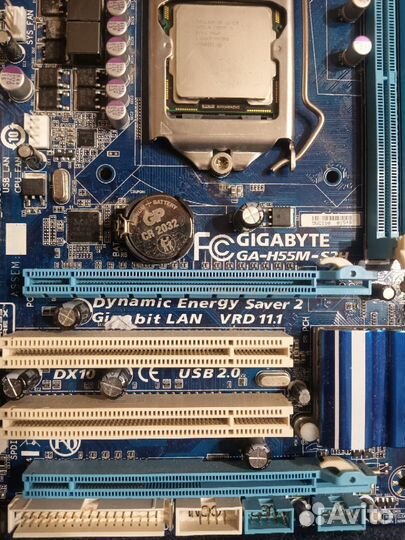 Материнская плата с процессором i5