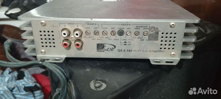 Саб буфер и усилитель