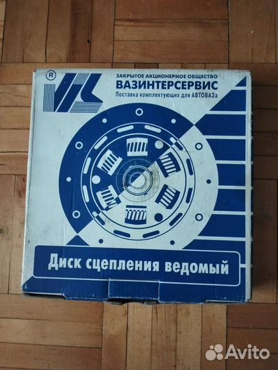 Диск сцепления ведомый. ваз