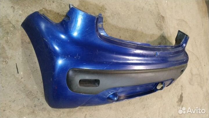 Citroen c1 бампер задний с накладкой