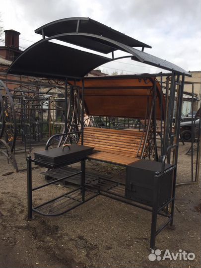 Мангал в сборе/ угловой