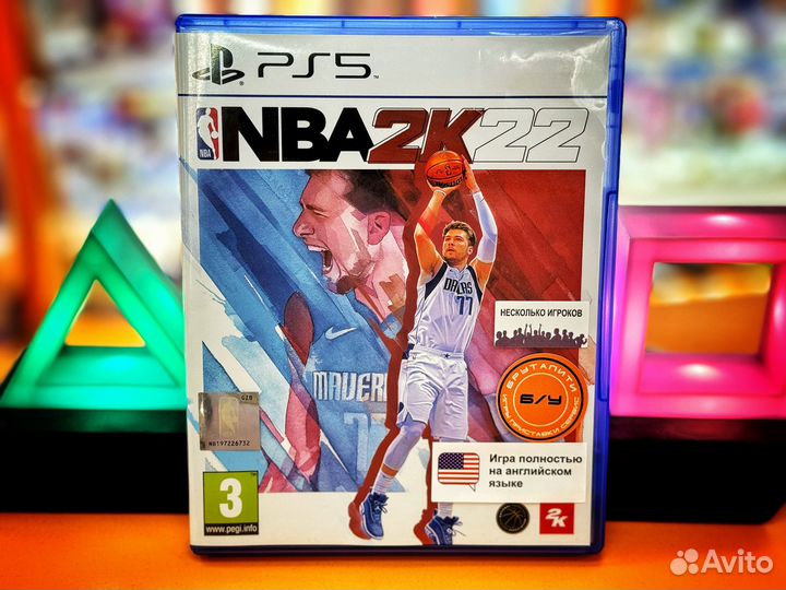 PS5 Игра NBA 2K22 (английская версия) б/у