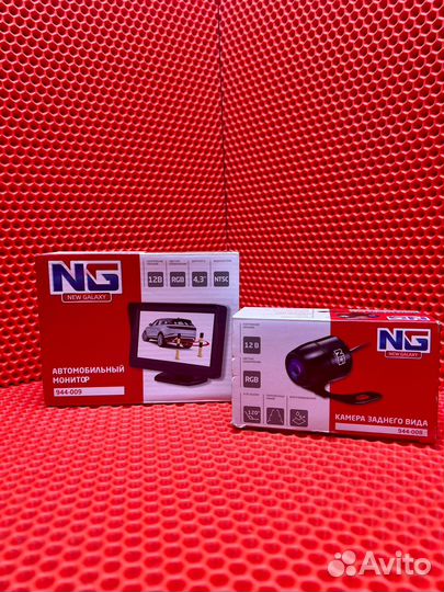Камера заднего вида+Монитор (Фуг)