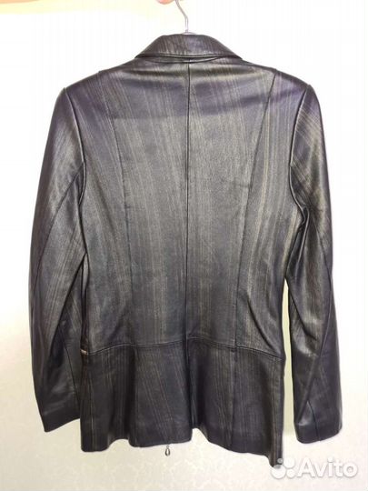 Куртка кожаная женская 46 48 натуральная