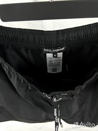Черные плавательные шорты Dolce&Gabbana
