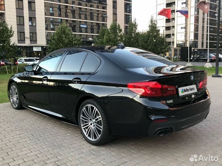 BMW 5 серия 3.0 AT, 2018, 117 000 км