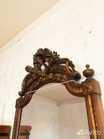 Зеркало старинное большое