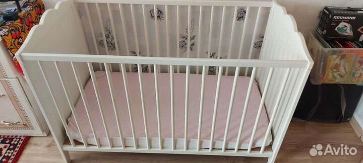 Детская кроватка Икеа Хенсвик