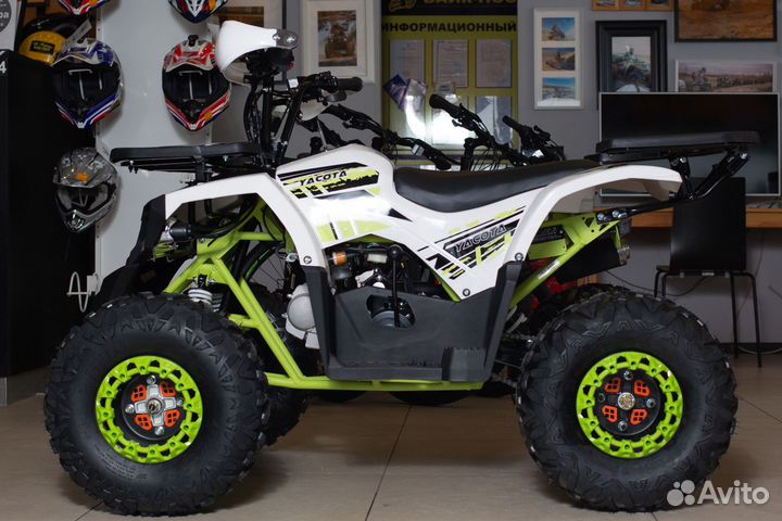 Квадроцикл Yacota Fusion 125 PRO белый