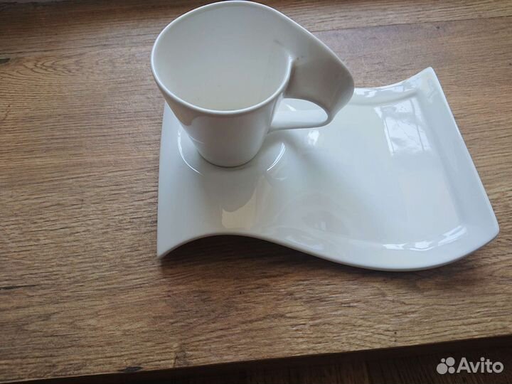 Чашка с блюдцем 6 штук