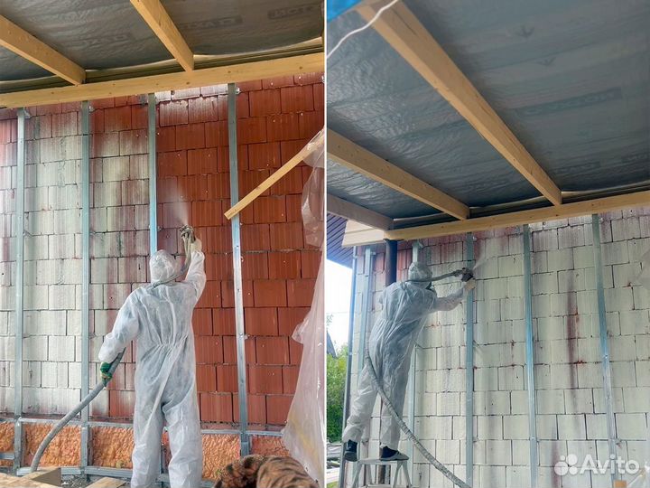 Утепление частных, жилых домов (фасады, стены)