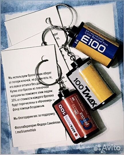 Брелок «Фотопленка» Благотворительность