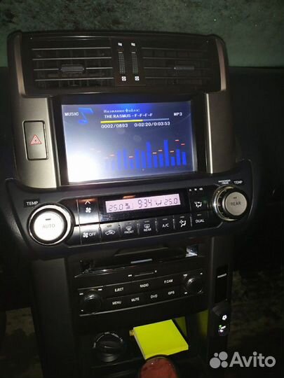 Блок управления кондиционером Тойота Ленд Крузер П