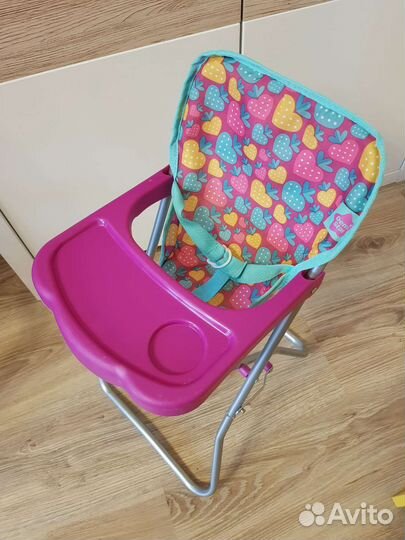 Кукольный стульчик для кормления