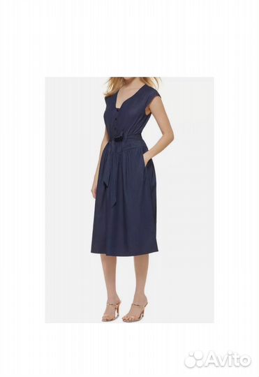 Dkny 46 (8) платье новое оригинал джинса