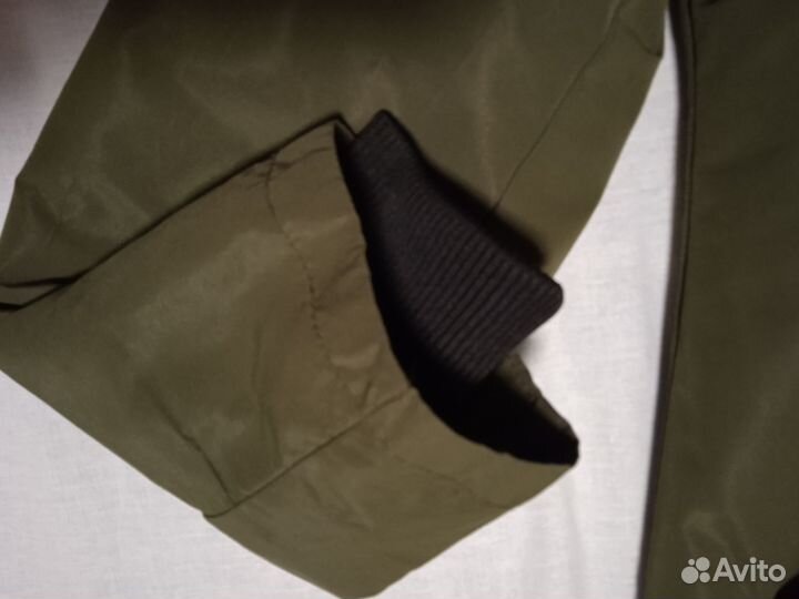 Зимняя парка с натуральным мехом на капюшоне Б/у м