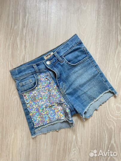 Шорты джинсовые