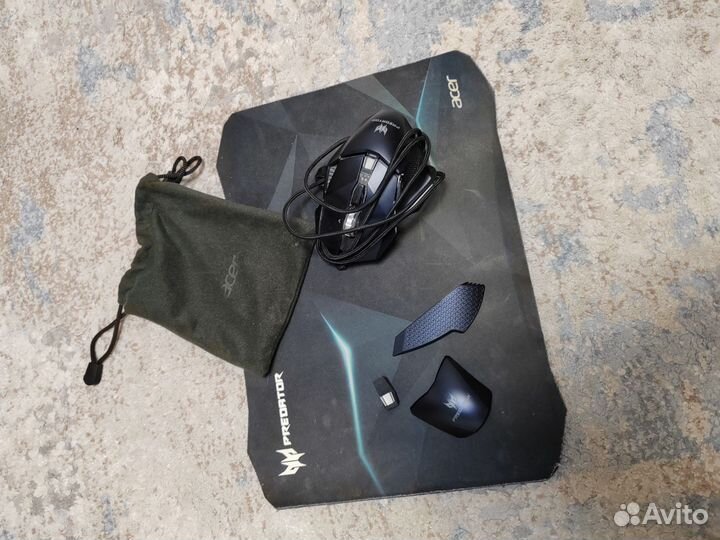 Игровая мышь acer predator + коврик